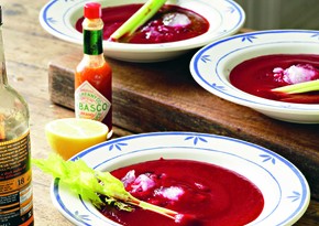 Bloody beetroot soup | River Cottage