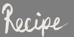 recipe